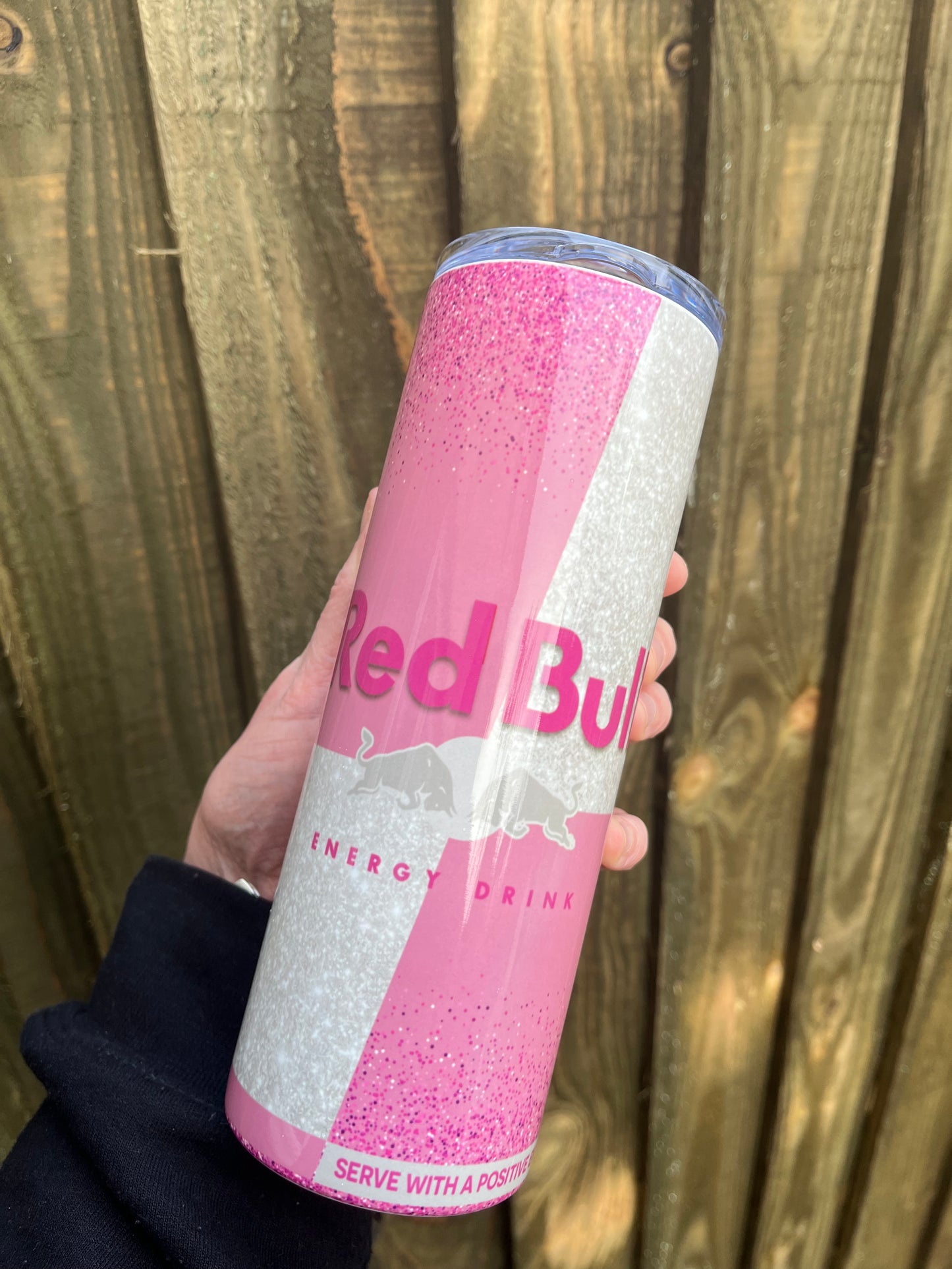 Pink RedBull Tumbler