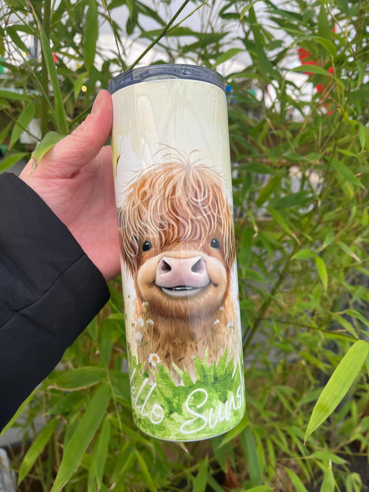 Highland Cow Tumbler
