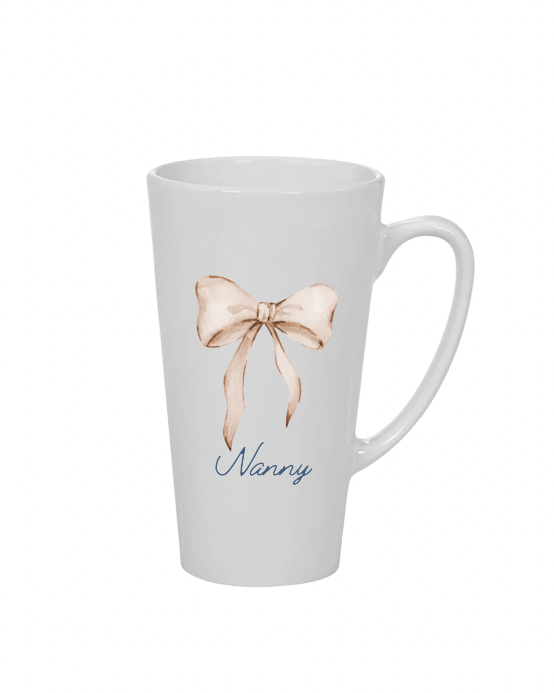 Bow Latte Mug