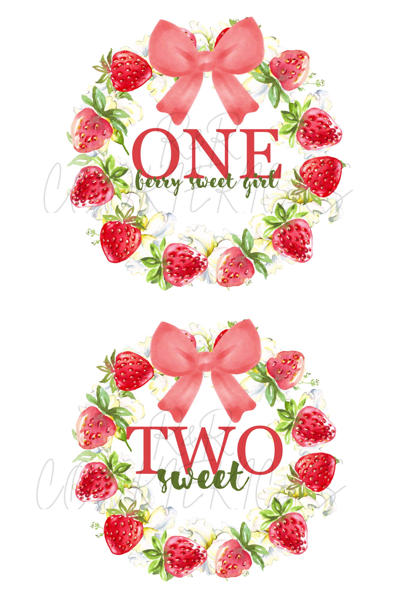 Personalised Strawberry Age T Shirt
